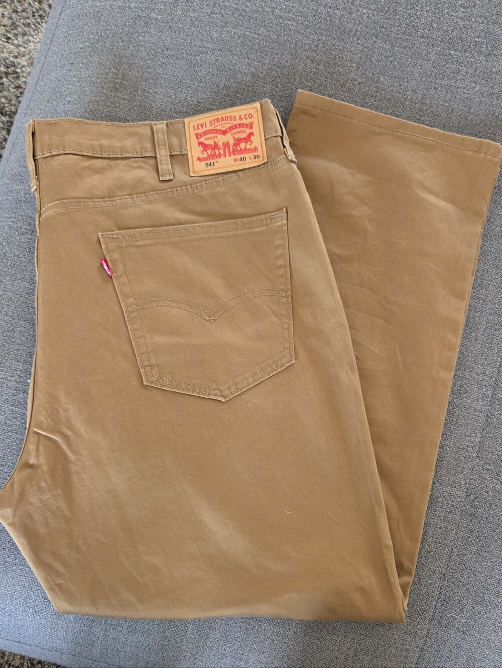 Levi's 541 Relaxed Fit Pants - Tan